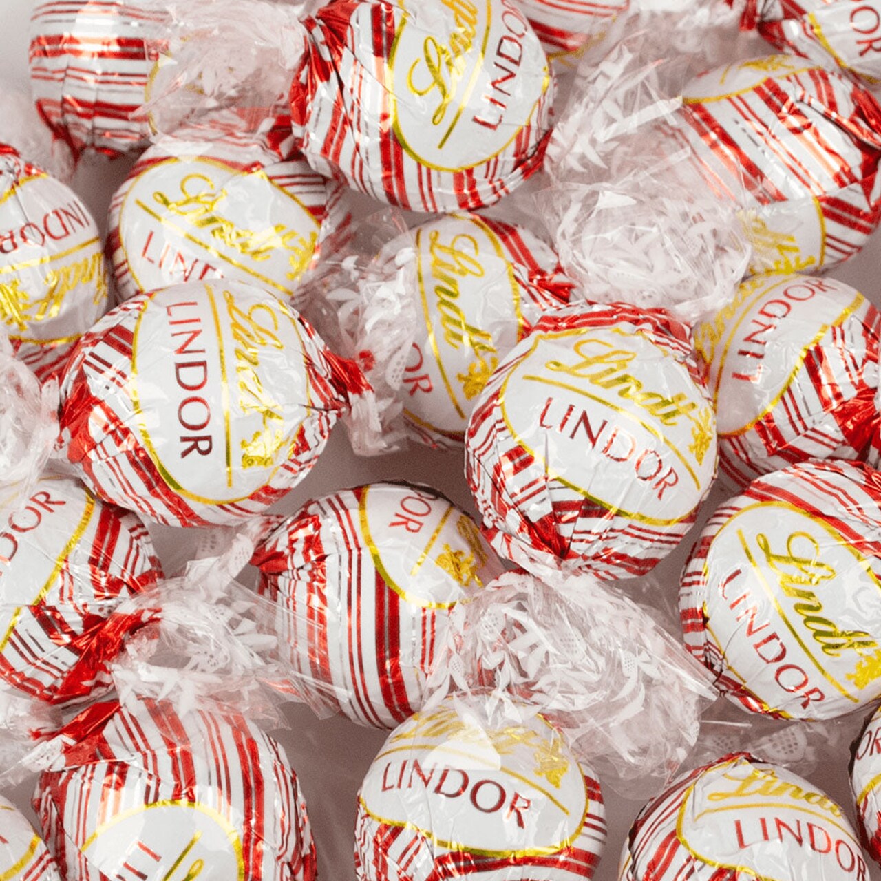54ct Rose Gold Neapolitan Bulk Individually Wrapped Lindor Candy Truffles For Candy Bowls, Goodie Bags, Dessert Tables, Gifts For Guests & More (24oz Bag)